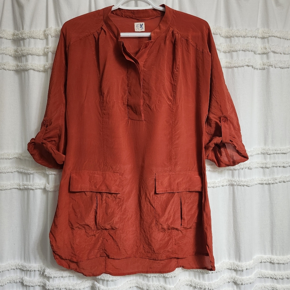 Vintage 100 % Silk top. Final Price!